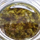 紫蘇の実の塩オリーブ油漬け